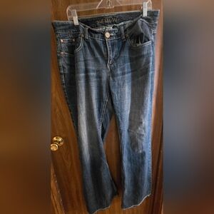 Maurices Relaxed Fit Dark Blue Jeans
